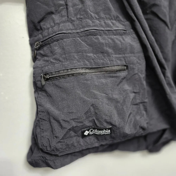 Columbia men's shorts swimming trunk with pockets black size large - Picture 4 of 9